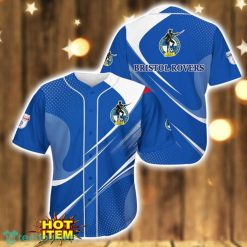 Bristol Rovers 3D Baseball Jersey Shirt Team Gift Summer Gift Product Photo 1