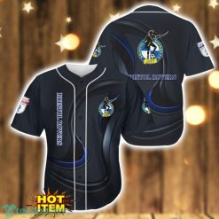 Bristol Rovers 3D Printing Baseball Jersey Shirt Black Product Photo 1