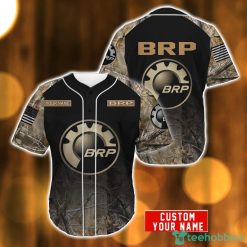 BRP-Can am Hunting pattern 3D Baseball Jersey Shirt For Men And Women Car Lover Gift Custom Name Product Photo 1