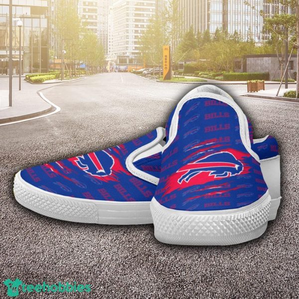 Buffalo Bills Logo Team Slip On Shoes Trending Goft For Fans Product Photo 1