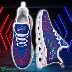 Buffalo Bills NFLBlack And White Clunky Max Soul Shoes New Designs For Fans Product Photo 2