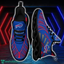 Buffalo Bills NFLBlack And White Clunky Max Soul Shoes New Designs For Fans Product Photo 1