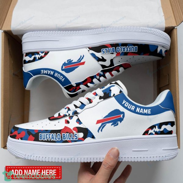 Buffalo Bills Personalized Name Sneakers Air Force Shoes Sport Fans Unique Gift Product Photo 3