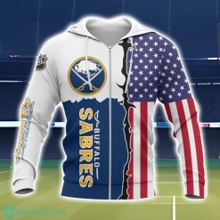 Buffalo Sabres US Flag 3D All Over Printed T-shirt Hoodie Sweatshirt Product Photo 2