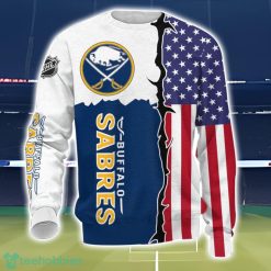 Buffalo Sabres US Flag 3D All Over Printed T-shirt Hoodie Sweatshirt Product Photo 3