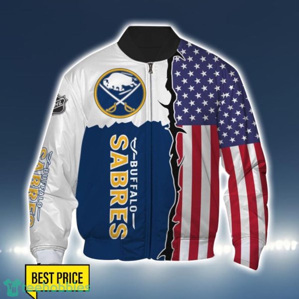 Buffalo Sabres US Flag 3D All Over Printed T-shirt Hoodie Sweatshirt Product Photo 4