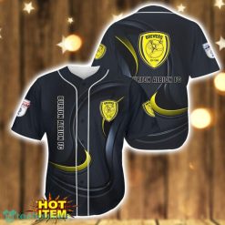 Burton Albion F.C 3D Printing Baseball Jersey Shirt Black Product Photo 1