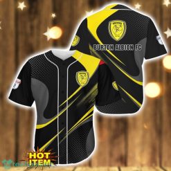 Burton Albion F.C 3D Printing Black Baseball Jersey Shirt Men Women Product Photo 1