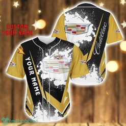 Cadilac Baseball Jersey Shirt 3D Printing Gift For Car Lover Custom Name Gift Product Photo 1