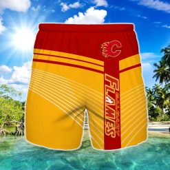 Calgary Flames Beach Short For Fans Summer Gift Product Photo 1