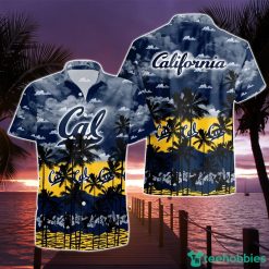 California Golden Bears Beach Shirt Cosconut Pattern 3D Hawaiian Shirt For Men And Women Product Photo 1