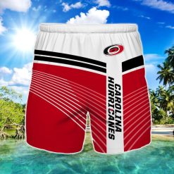 Carolina Hurricanes Beach Short For Fans Summer Gift Product Photo 1