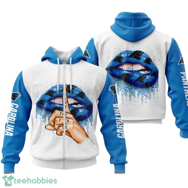 Carolina Panthers Lips 3D Printing Hoodie For Men And Women Product Photo 2