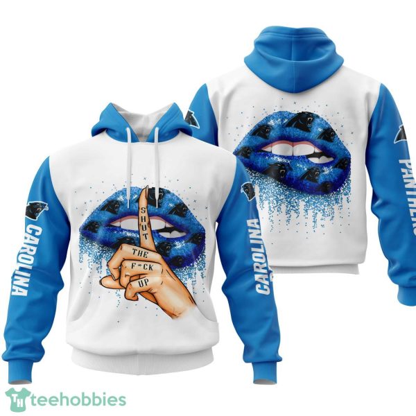 Carolina Panthers Lips 3D Printing Hoodie For Men And Women Product Photo 1