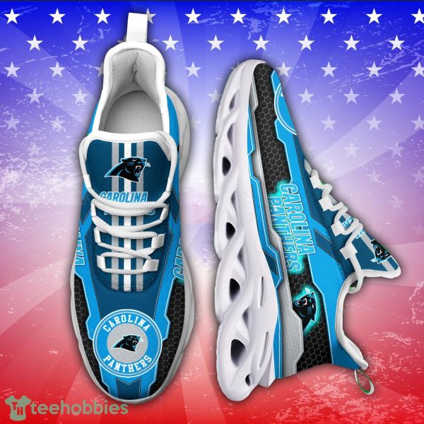 Carolina Panthers NFL Running Sneakers Max Soul Sneakers Sport Version For Fans Product Photo 1