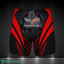 Chevrolet Corvette Printing 3D Beach Shorts 3D Beach Shorts Limited Design For Fans Product Photo 1