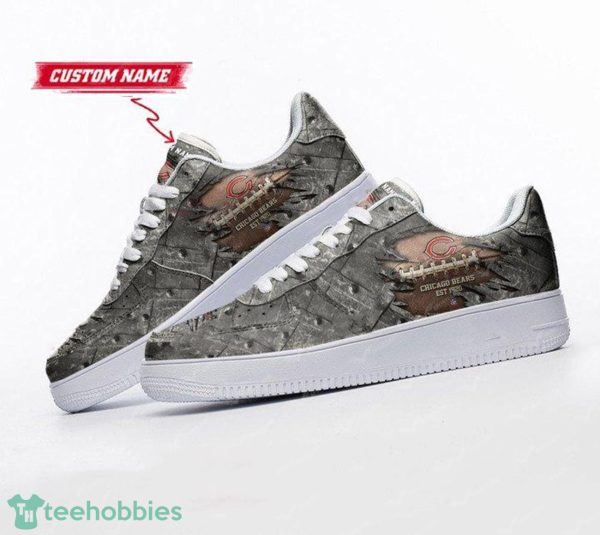Chicago Bears Personalized Air Force 1 Shoes Sport Sneakers Men Women Shoes Product Photo 2