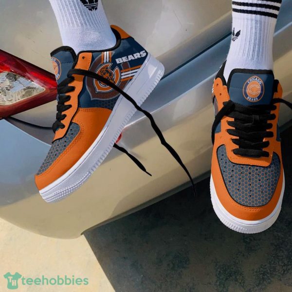 Chicago Bears Sneakers Air Force Shoes Sport Fans Dynamic Shoes Product Photo 3