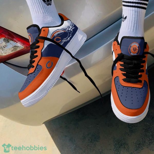 Chicago Bears Sneakers Air Force Shoes Sport Fans Hoilday Gift Product Photo 4
