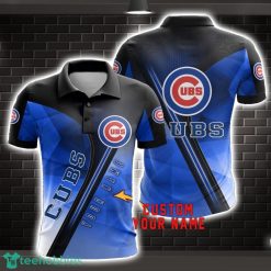 Chicago Cubs Sport Polo Shirt For Men Custom Name Product Photo 1