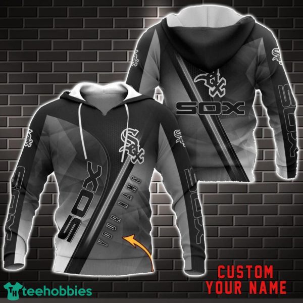 Chicago White Sox 3D Hoodie All over Printed Unisex Hoodie Custom Name Product Photo 1