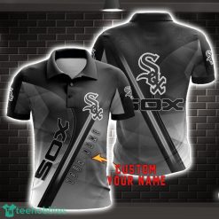 Chicago White Sox Sport Polo Shirt For Men Custom Name Product Photo 1