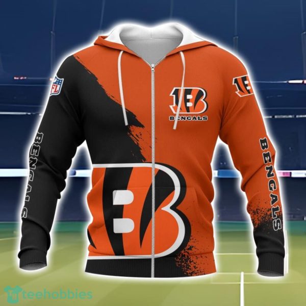 Cincinnati Bengals 3D All Over Printed T-shirt Hoodie Sweatshirt Product Photo 2