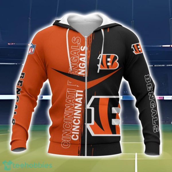 Cincinnati Bengals 3D Printing T-Shirt Hoodie Sweatshirt For Fans Product Photo 2