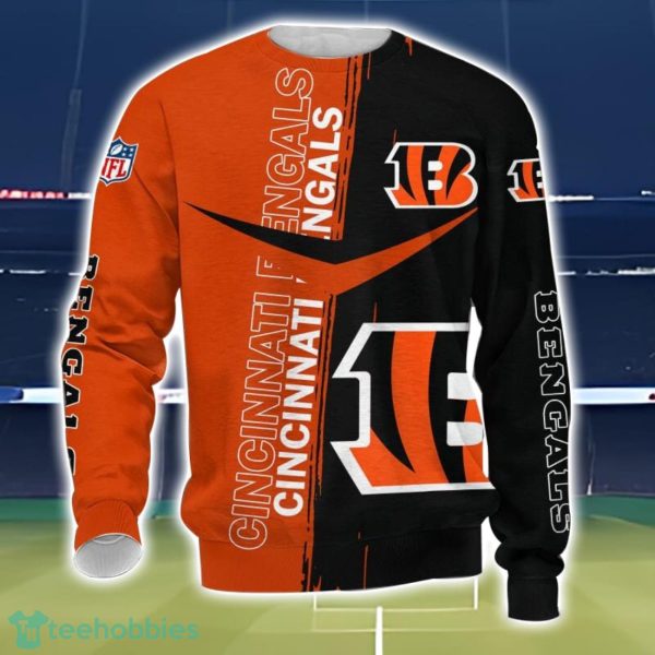 Cincinnati Bengals 3D Printing T-Shirt Hoodie Sweatshirt For Fans Product Photo 3