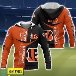 Cincinnati Bengals 3D Printing T-Shirt Hoodie Sweatshirt For Fans Product Photo 1