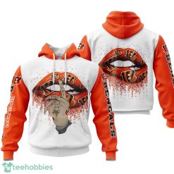 Cincinnati Bengals Lips 3D Printing Hoodie For Men And Women Product Photo 1