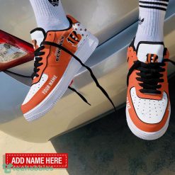 Cincinnati Bengals Personalized Name Sneakers Air Force Shoes Sport Fans Unique Gift Product Photo 2
