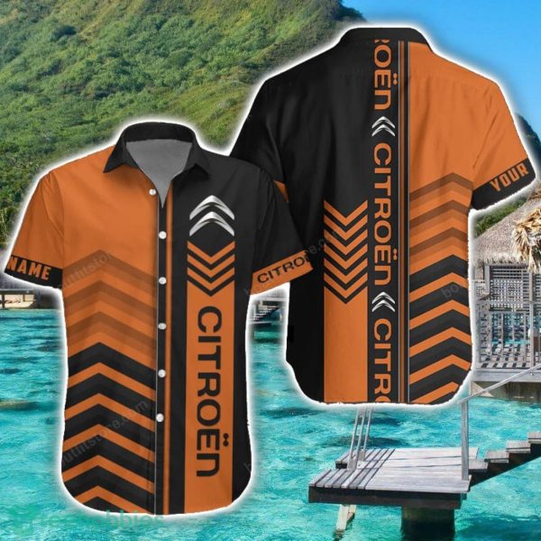 Citroen Orange Hawaiian Shirt For Men Women Product Photo 1