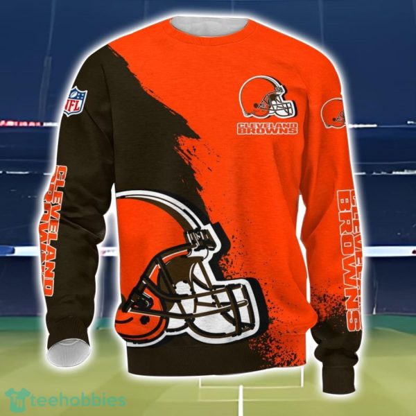 Cleveland Browns 3D All Over Printed T-shirt Hoodie Sweatshirt Product Photo 3