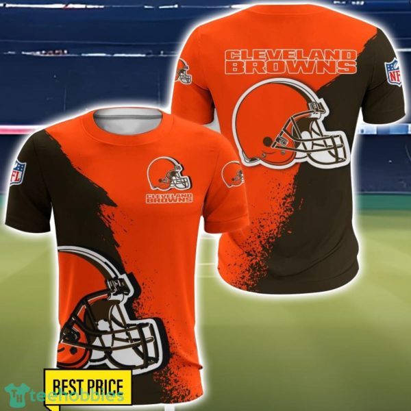 Cleveland Browns 3D All Over Printed T-shirt Hoodie Sweatshirt Product Photo 5