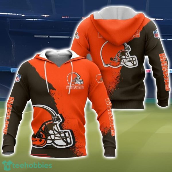 Cleveland Browns 3D All Over Printed T-shirt Hoodie Sweatshirt Product Photo 1