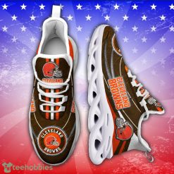 Cleveland Browns NFL Running Sneakers Max Soul Shoes Sport Season Gift Product Photo 1