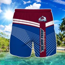 Colorado Avalanche Beach Short For Fans Summer Gift Product Photo 1