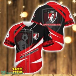 Custom Name A.F.C. Bournemouth 3D Printing Baseball Jersey Shirt Product Photo 1