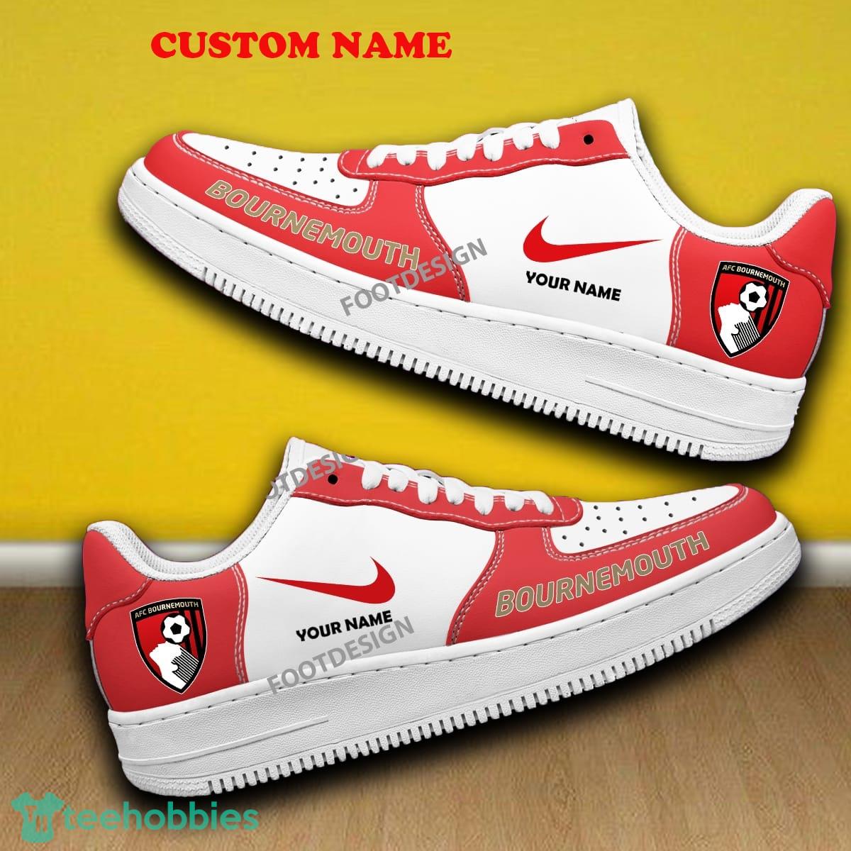 Custom Name AFC Bournemouth Air Force 1 Sneaker All Over Print Gift image Custom Name AFC Bournemouth Air Force 1 Sneaker All Over Print Gift - Custom Name AFC Bournemouth Air Force 1 Sneaker All Over Print Gift