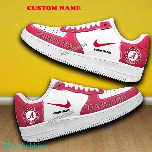 Custom Name Alabama Crimson Tide Air Force 1 Sneaker All Over Print Gift - Custom Name Alabama Crimson Tide Air Force 1 Sneaker All Over Print Gift