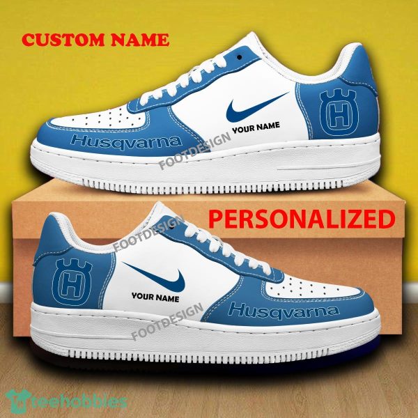Custom Name Husqvarna Motorcycle Air Force 1 Shoes All Over Print Gift - Custom Name Husqvarna Motorcycle Air Force 1 Shoes All Over Print Gift