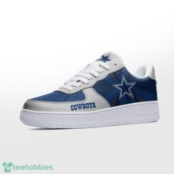 Dallas Cowboys Custom Air Force 1 Sneakers Custom Name Product Photo 2