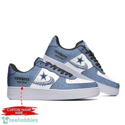 Dallas Cowboys Personalized Name Sneakers Air Force Shoes Sport Fans Unique Gift image Dallas Cowboys Personalized Name Sneakers Air Force Shoes Sport Fans Unique Gift Product Photo 3