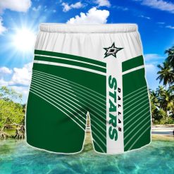 Dallas Stars Beach Short For Fans Summer Gift Product Photo 1