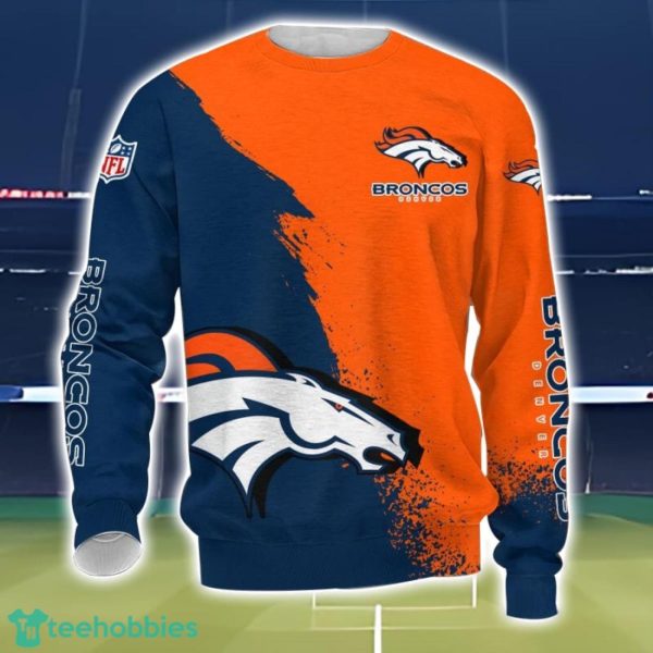 Denver Broncos 3D All Over Printed T-shirt Hoodie Sweatshirt Product Photo 3