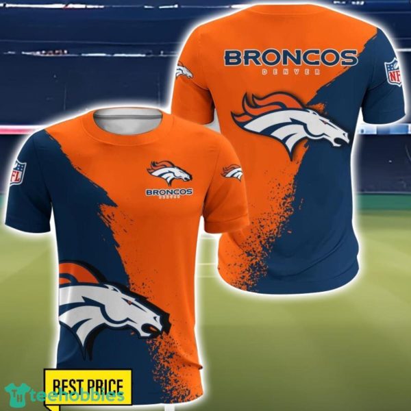 Denver Broncos 3D All Over Printed T-shirt Hoodie Sweatshirt Product Photo 5