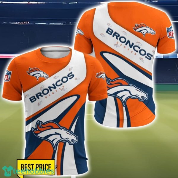 Denver Broncos 3D All Over Printed T-Shirt Sweatshirt Hoodie Product Photo 5