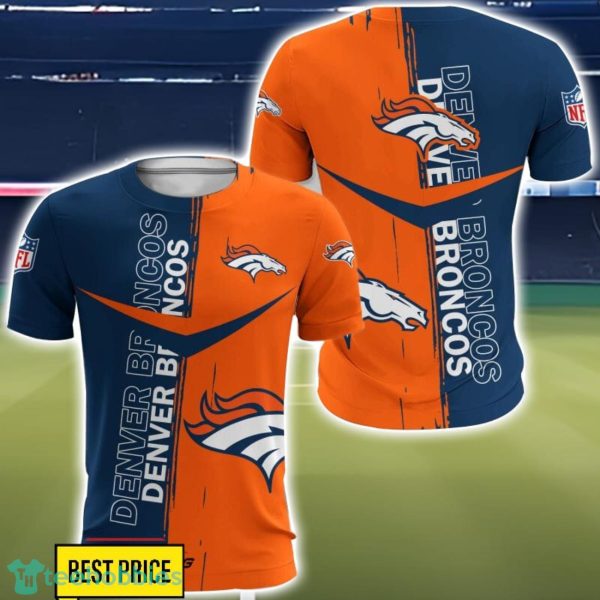 Denver Broncos 3D Printing T-Shirt Hoodie Sweatshirt For Fans Product Photo 5