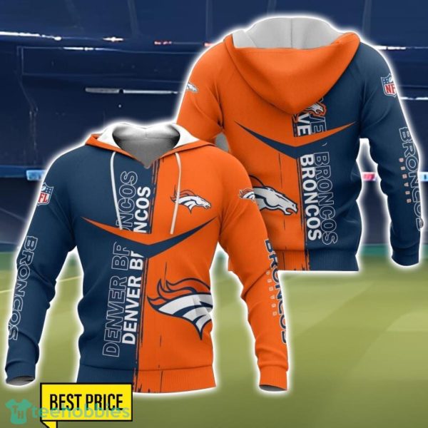 Denver Broncos 3D Printing T-Shirt Hoodie Sweatshirt For Fans Product Photo 1